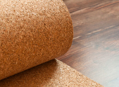 Cork underlayment