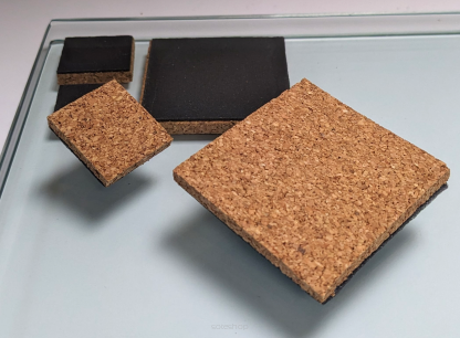 Cork Spacers for Window Glasses