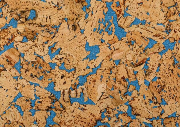 Wall Cork MALTA BLUE