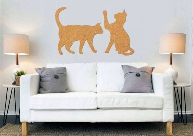 Cats Cork Sticker