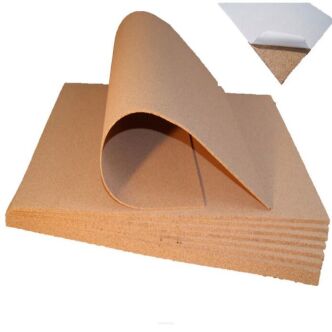 Self-adhesive cork sheet 12mm - coarse-grained