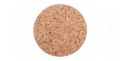 Cork washer round large diameter 30cm dekor-set 4 pcs
