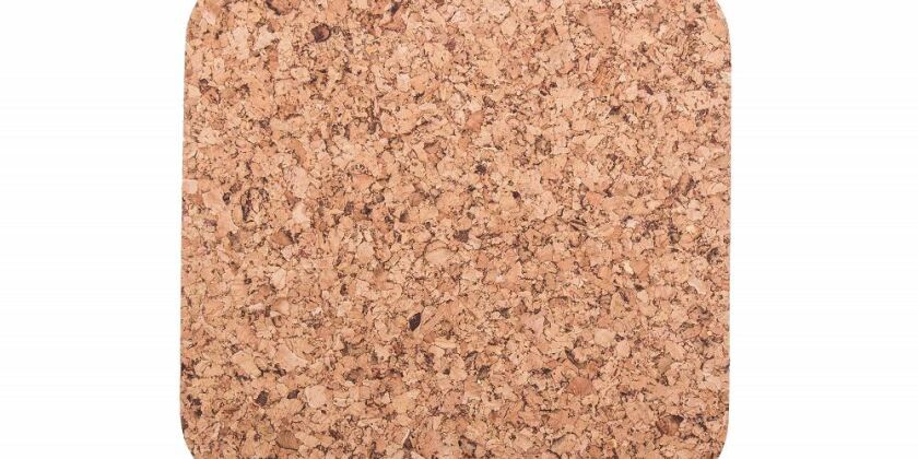 Cork pad big square 30cm decor-set 4 pcs
