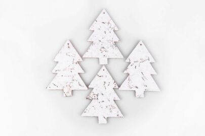 X-mas Tree Dekorative - 4 pcs