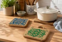 Cork Pad Square Green - 3
