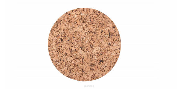 Cork pad Round medium 20cm decor - set of 4 pcs.
