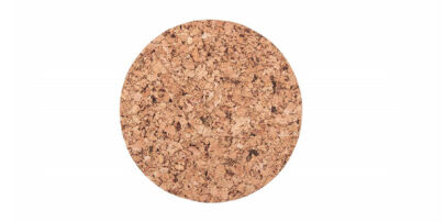 Cork pad Round medium 20cm decor - set of 4 pcs.