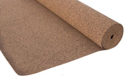 Rubber cork underlay 4mm (1mx10m)