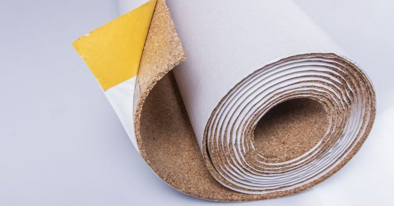 Self-adhesive cork roll 6mm(16m) – fine-grained