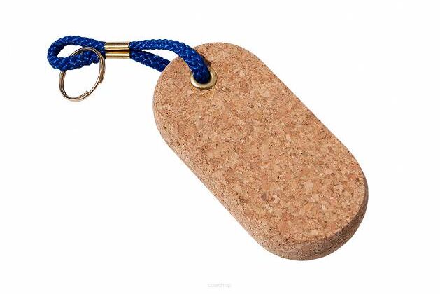 Natural Cork Pendant Oval