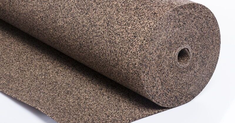 Rubbercork underlay 6mm (1mx5m)