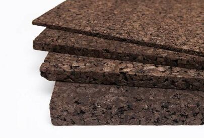 Expanded dark cork 1000x500x25mm