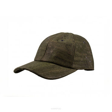 Cork cap with a visor