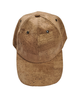 Cork cap with a visor