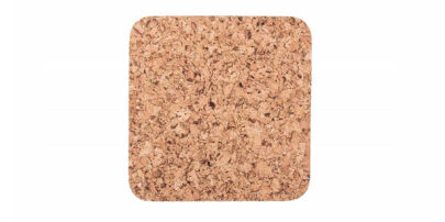 Cork pad Medium square decorative 20cm -kpl 4 pcs