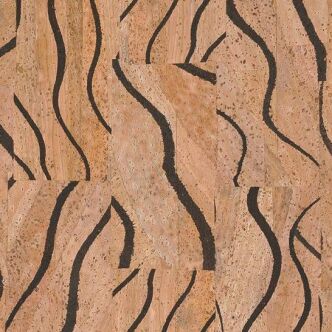 Cork Wall Paper "WAVE"