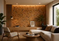 Wall Cork Malta Black - 3