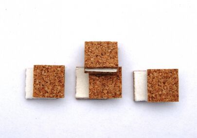Cork spacers 18x16x3mm + 2mm PVC foam