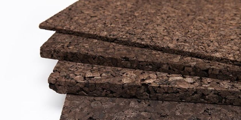 Expanded cork dark - sample