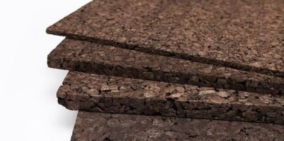 Expanded cork dark - sample
