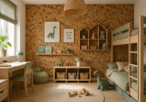 Wall Cork MALTA MINTGREEN - 3