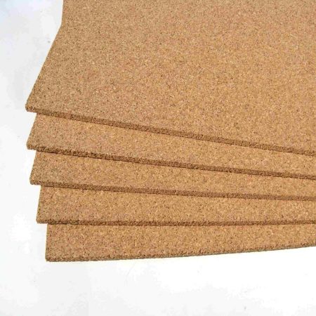 Cork Sheet 5 Pack With Adhesive 12 Wide x 12 Long x 1/16 Thick 