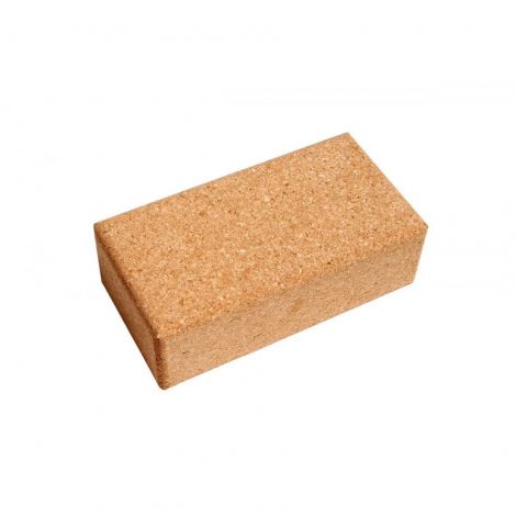 Cork cube for yoga