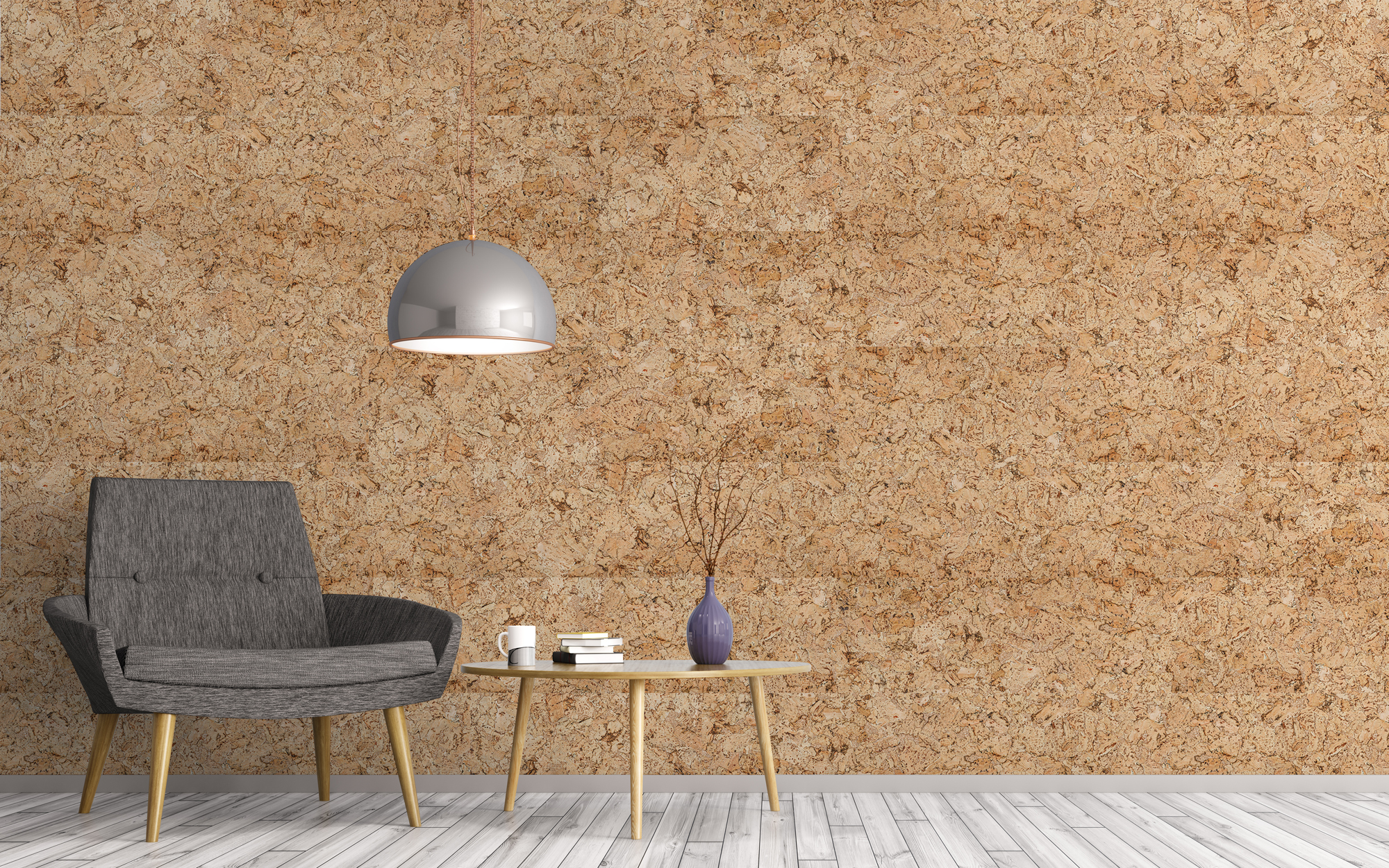 Cork Wall Tiles & Cladding, 3D Cork Tiles
