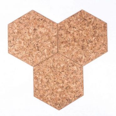 Corkboard Hexagon Decorative 7mm