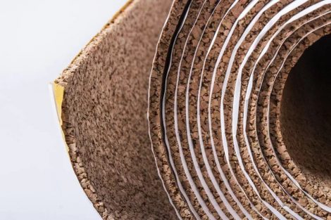 Self-adhesive cork roll 3mm(20m) – fine-grained
