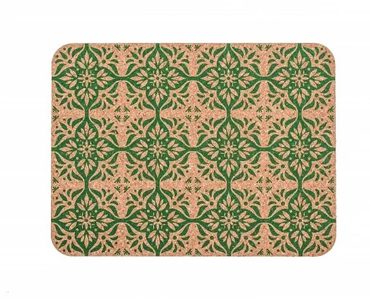 Rectangular cork pad green