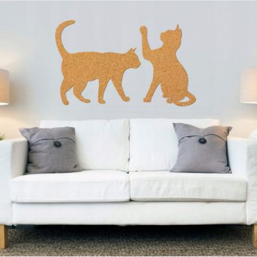 Cats Cork Sticker