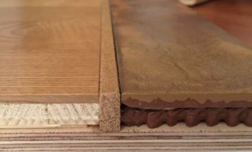 A finishing up and dilatation material – cork strips