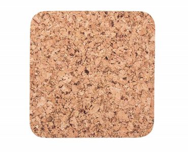 Cork pad Medium square 20cm decor- set