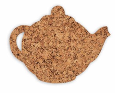 Cork pad medium teapot 24cm decorative -kpl. 4 pcs