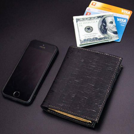 Men's black wallet